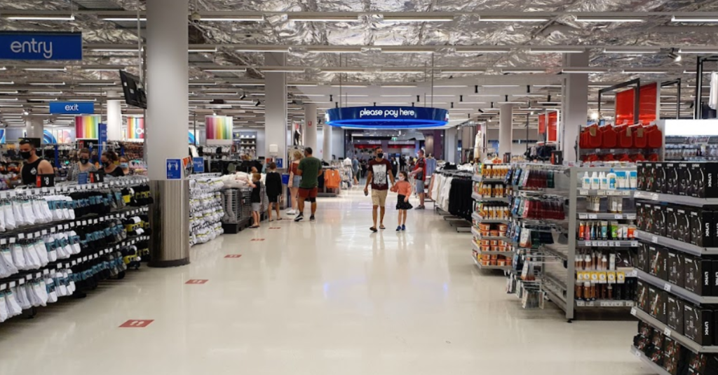North Lakes Shoppers Face Coin-Operated Trolleys at Kmart
