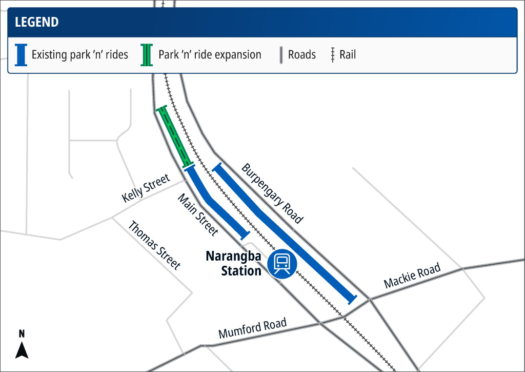 Narangba station park ‘n’ ride