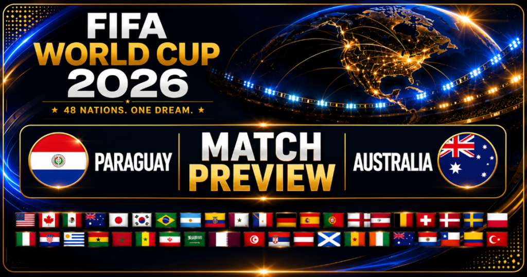 Paraguay vs Australia match preview