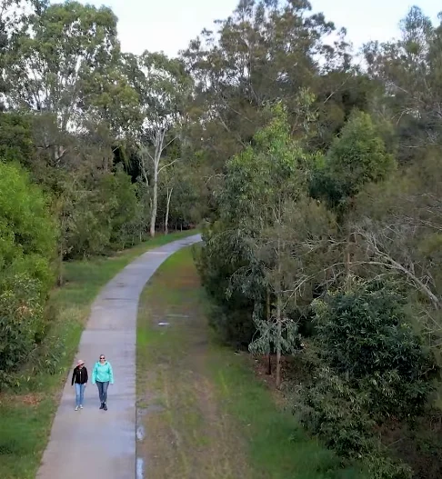 Moreton Bay Central lakes walking circuit