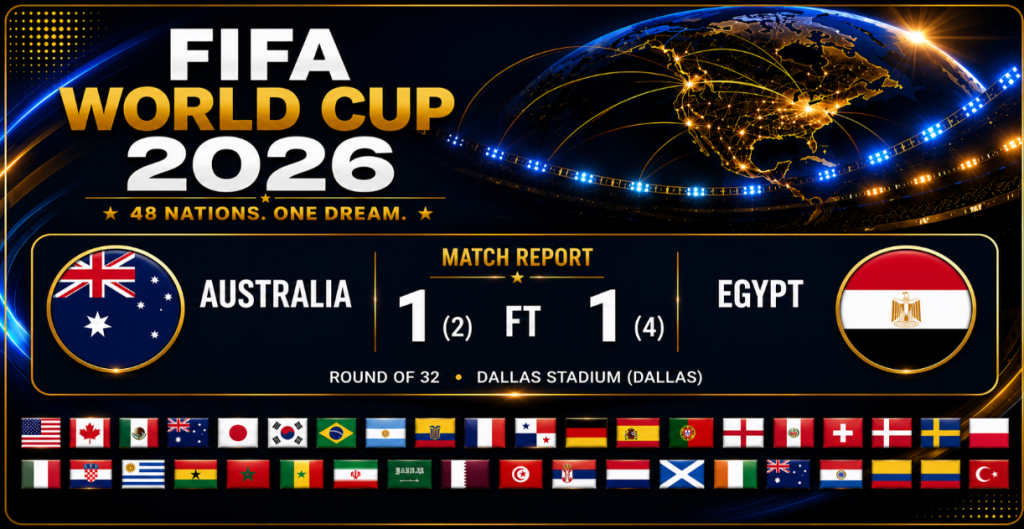 Australia vs Egypt