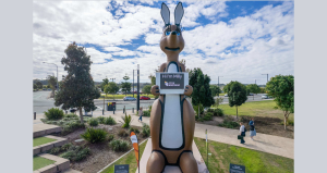 Milly the kangaroo