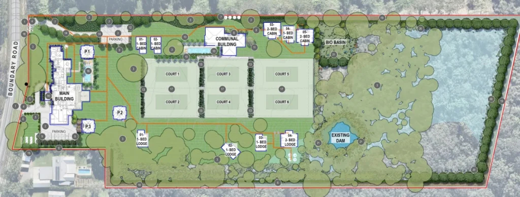 Boundary Road property proposed for tennis academy